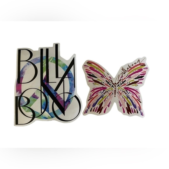 BUNDLE of 2 BILLABONG Surf Stickers - Picture 1 of 1